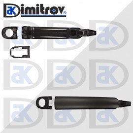 Дръжка врата Seat Alhambra Altea Arosa Cordoba Ibiza Leon Toledo Skoda Fabia Octavia Rapid Roomster Superb VW Bora Fox Golf IV V Jetta III Lupo Passat Polo  